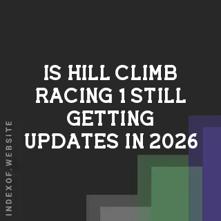 Is Hill Climb Racing 1 still getting updates in 2026? Banners