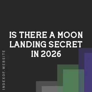 Is there a “Moon Landing“ secret in 2026? Banners